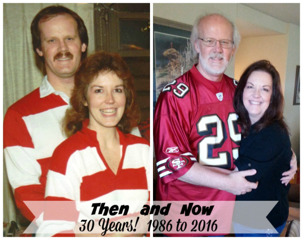 Eric and Patty 30 year wedding anniversary