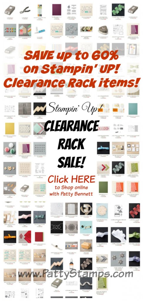 Clearance rack save pattystamps stampin up