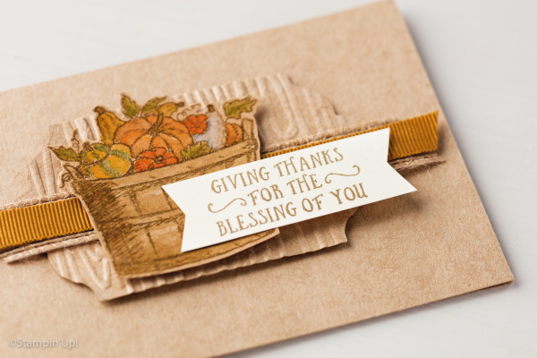 Basket of wishes stampin up fall thankgiving card Basket of wishes stampin up fall thankgiving card