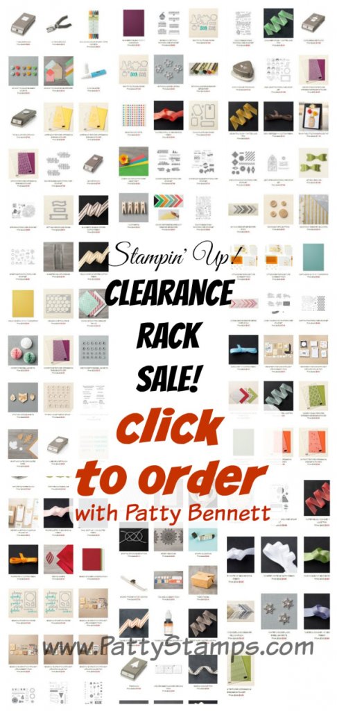 Clearance rack pattystamps sept 2016