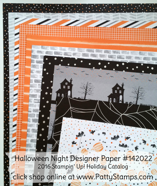 142022 Halloween Night designer paper Stampin Up 142022 Halloween Night designer paper Stampin Up