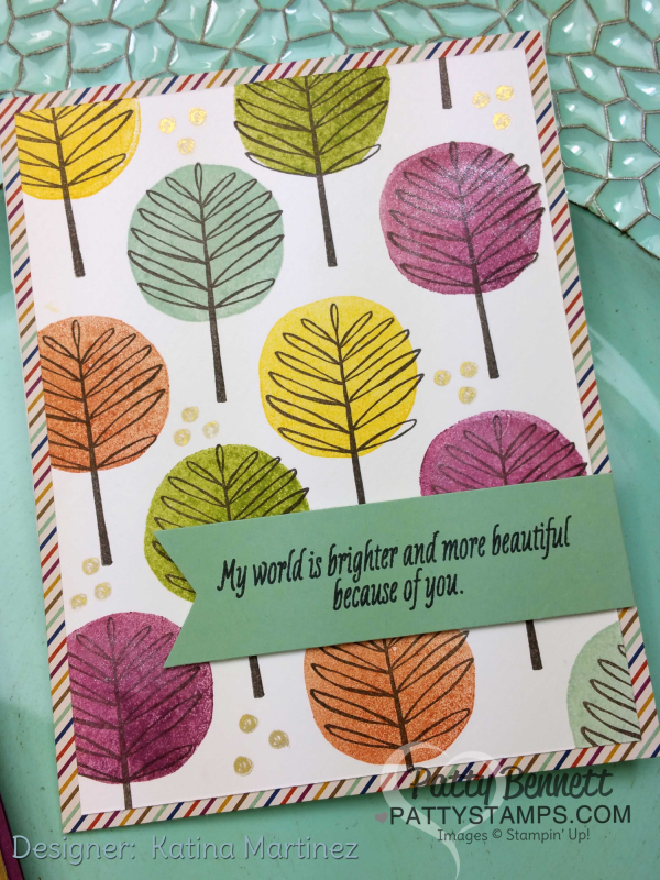 Totally Trees stamp set from Stampin' Up! - handmade fall card ideas. click shop online at www.pattystamps.com Totally Trees stamp set from Stampin' Up! - handmade fall card ideas. click shop online at www.pattystamps.com