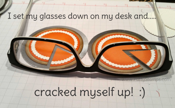 Pumpkin Pie Punch Art featuring Stampin' UP! Layering Circles framelits by Patty Bennett