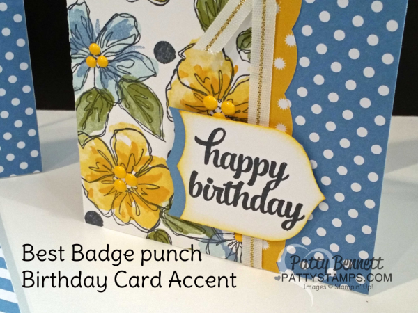 Hand stamped Stampin' UP! Penned & Painted floral cards for all occasions by Patty Bennett