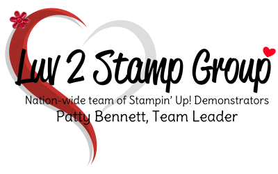 Luv 2 stamp group patty bennett leader stampin up demonstrators