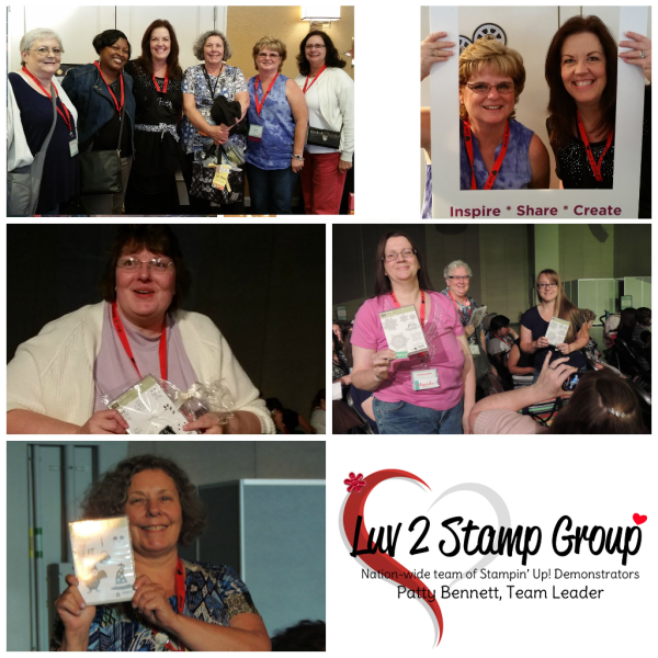 Join the nation-wide Luv 2 Stamp Group team of Stampin' Up! demonstrators.  Patty Bennett, Team Leader