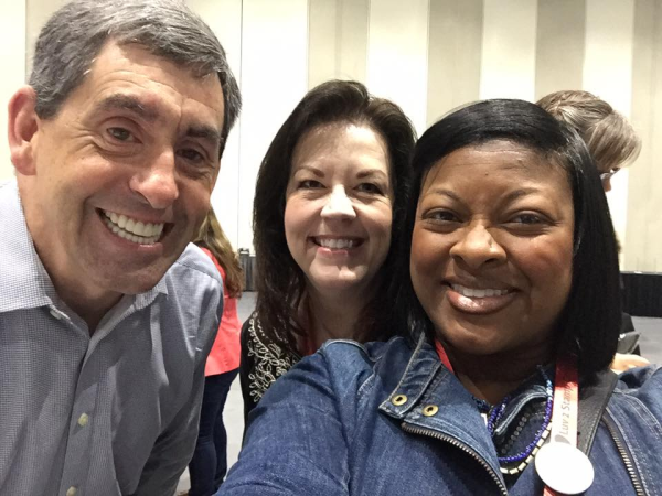 Stampin' Up! OnStage local convention San Diego, Rich, Patty & Lisa