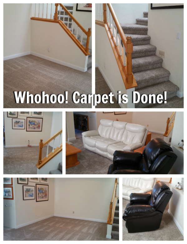 Living room & Dining room carpet done by S & G Carpets and more in Pleasant Hill, CA