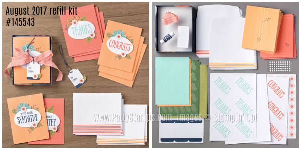 August 2017 paper pumpkin refill kit stampin up pattystamps August 2017 paper pumpkin refill kit stampin up pattystamps