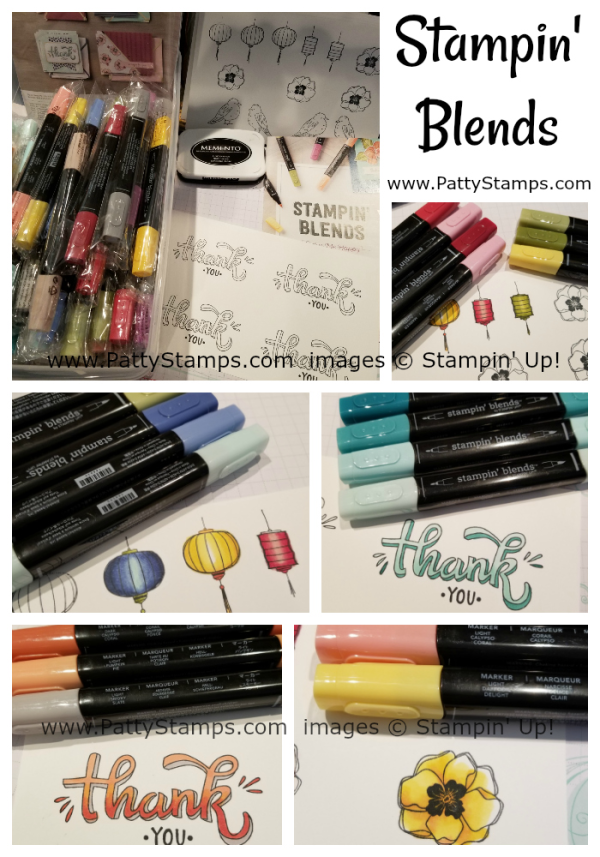 Stampin UP! Stampin' Blends markers - demonstrator only purchase Oct. 1 - 15. Available to customers sometime later in 2017.