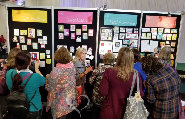 Stampin' UP! OnStage event 2017 - new Occasions catalog product displays: cards