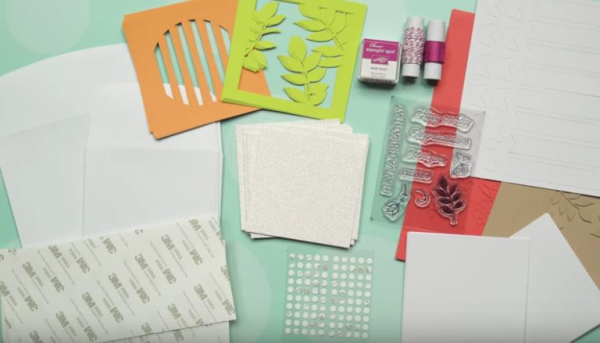 Stampin' UP! December 2017 Paper Pumpkin Card kit supplies