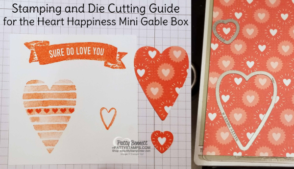 Heart Happiness and Sure do Love You stamp sets and framelits from Stampin' UP!