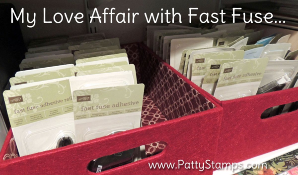 Stampin UP! Fast Fuse Adhesive refill special!  Feb. 8 to 20, 2018 shop #129026 at www.MyStampOrder.com