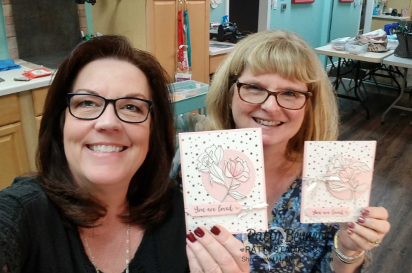 Springtime Foils flower card inspried by Kylie, featuring Sale-a-Bration 2018 products from Stampin' UP!