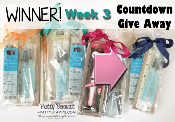 Countdown to $1.5 million in personal sales - Patty Bennett, STampin' Up! demonstrator