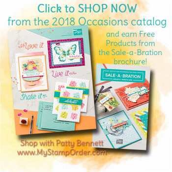 Shop the Stampin' Up! 2018 Occasions catalog at www.MyStampOrder.com