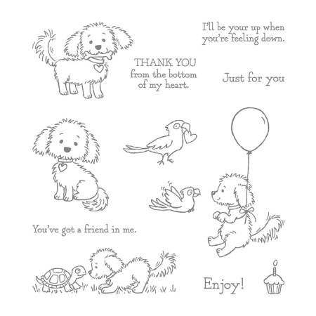 141867 Bella & Friends stamp set from Stampin' Up! available online at www.MyStampOrder.com 141867 Bella & Friends stamp set from Stampin' Up! available online at www.MyStampOrder.com