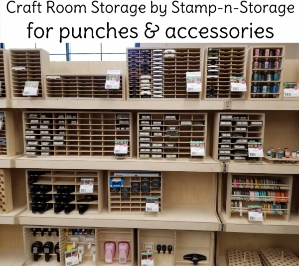 Sta,mp-n-Storage craft room organization for punches and accessories Sta,mp-n-Storage craft room organization for punches and accessories