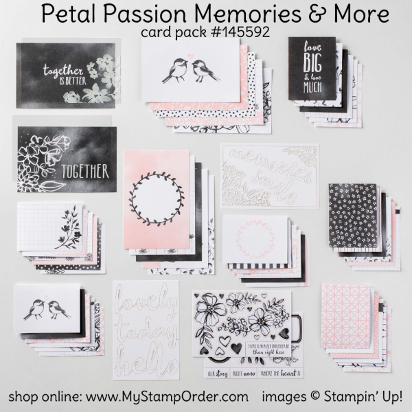 145592 Memories and More Petal Passion Card Pack from Stampin UP!.. shop online at www.MyStampOrder.com 145592 Memories and More Petal Passion Card Pack from Stampin UP!.. shop online at www.MyStampOrder.com