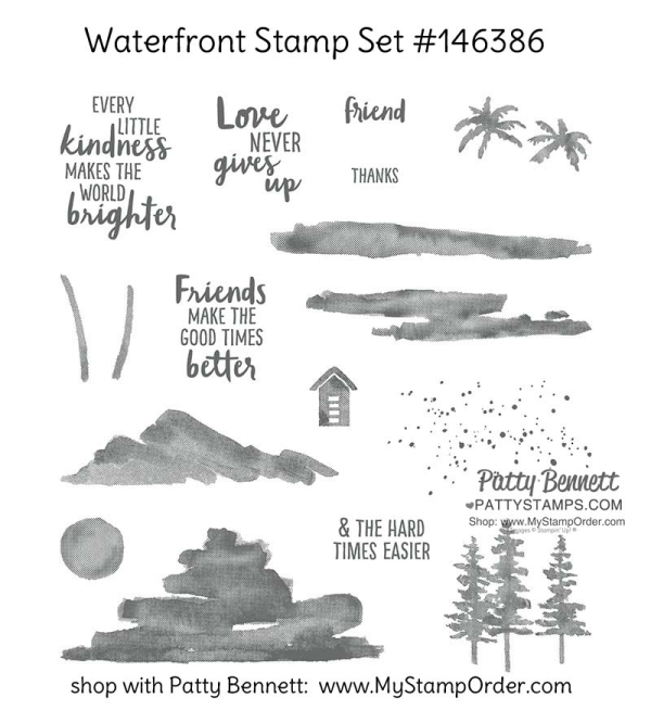 146386 Stampin' Up! Waterfront stamp set. Order online: www.MyStampOrder.com 146386 Stampin' Up! Waterfront stamp set. Order online: www.MyStampOrder.com