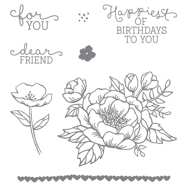 140658 birthday blooms stampin up set pattystamps
