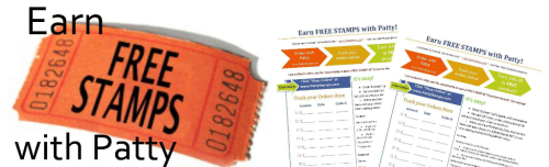 Earn free stamps with Patty Bennett - my Stampin' Up! Customer Loyalty program!!  www.PattyStamps.com