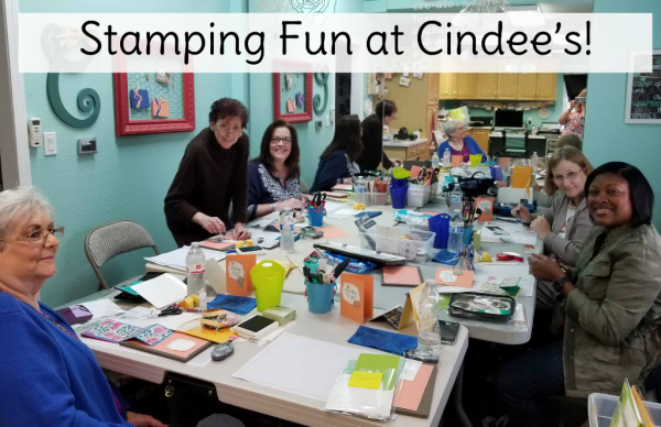 Stampin' Up! stamping day at Cindee's! Stampin' Up! stamping day at Cindee's!