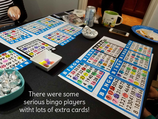 Stampin' Bingo event at Kurstan's