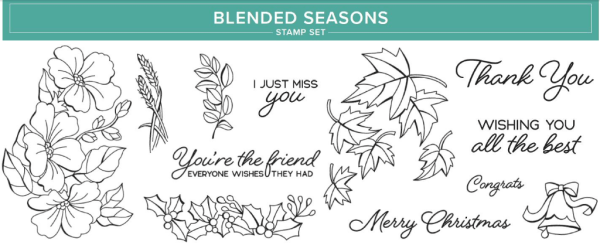 Blended Season stamp set - limited time offer, Aug. 2018 from Stampin' UP! shop www.MyStampOrder.com