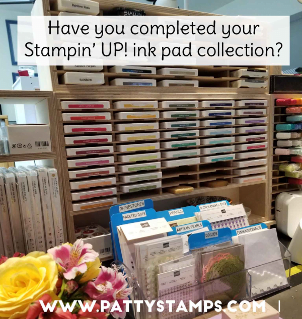 Complete your new Stampin' UP! ink pad collection! Patty Stamps