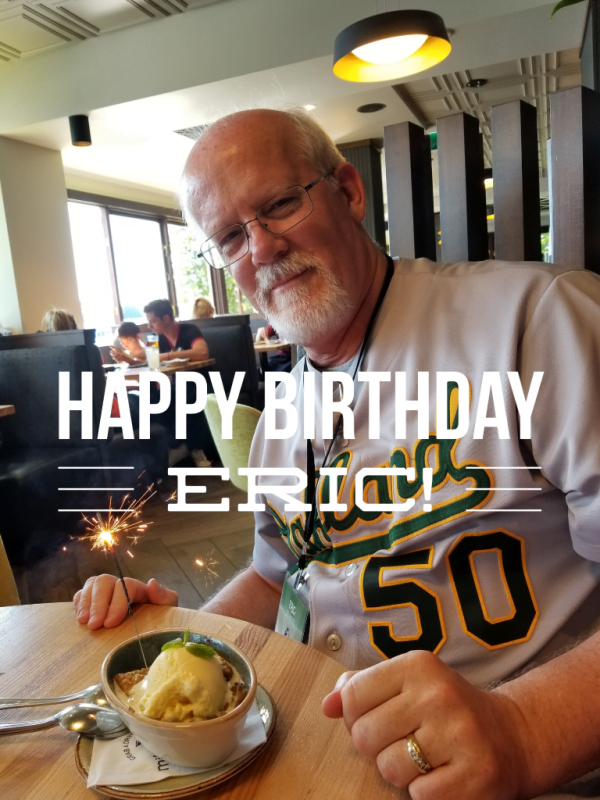 Happy Birthday Eric Bennett! :) 