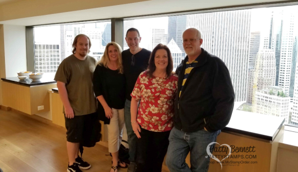 Bennett Family Seattle Adventure 2018 - Sheraton hotel. www.PattyStamps.com