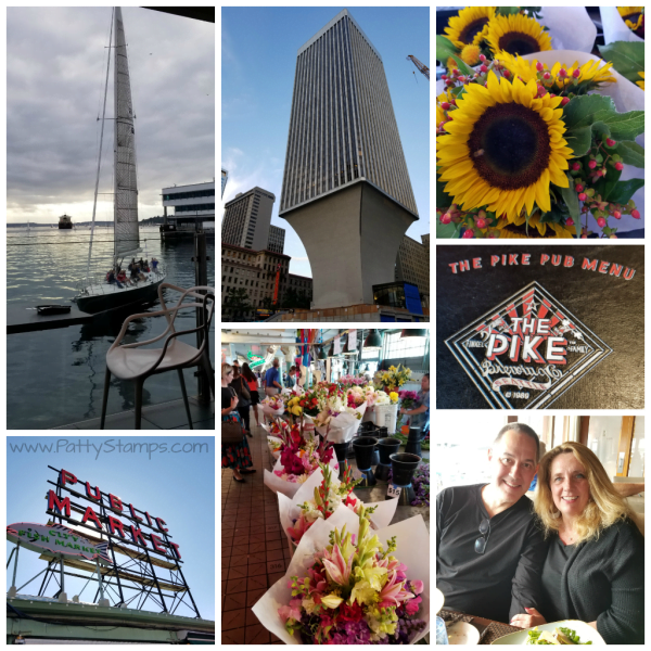 Bennett Family Seattle Adventure 2018 - Pike's Market. www.PattyStamps.com