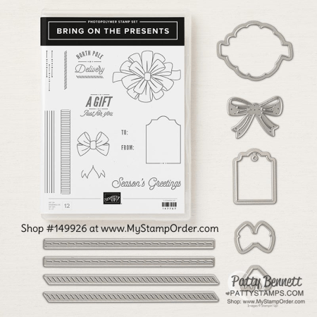 149926 Bring on the Presents bundle from Stampin' UP! available at www.MyStampOrder.com 149926 Bring on the Presents bundle from Stampin' UP! available at www.MyStampOrder.com