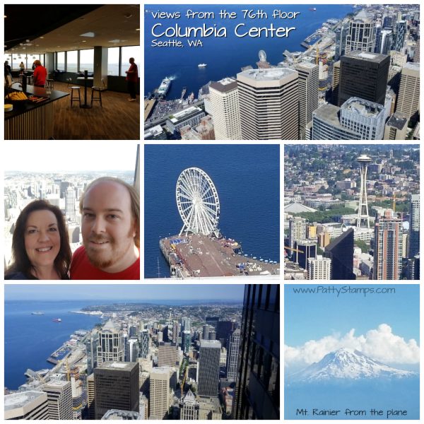 Bennett Family Seattle Adventure 2018 - Columbia Center 76th floor. www.PattyStamps.com