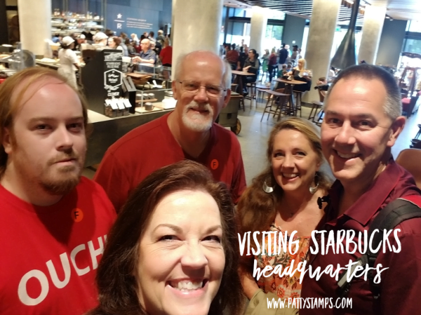 Bennett Family Seattle Adventure 2018 - Starbucks Reserve. www.PattyStamps.com