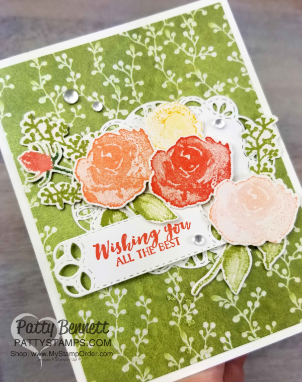 First Frost stamp set from the 2018 Stampin' UP! Holiday catalog - floral cards by Patty Bennett www.PattyStamps.com First Frost stamp set from the 2018 Stampin' UP! Holiday catalog - floral cards by Patty Bennett www.PattyStamps.com