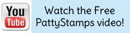 Watch the free pattystamps video on youtube stampin up