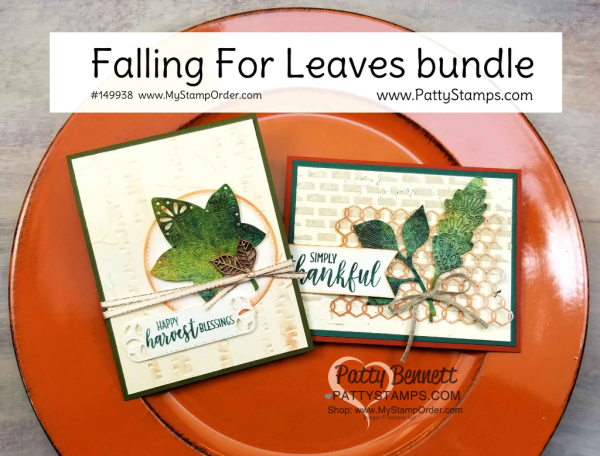 Falling for Leaves fall card ideas featuring Brusho Crystal Colour, watercolor paper, Woodland Embossing Folder, Copper Shimmer paint, chicken wire elements and embossing paste background by Patty Bennett. Stampin' UP! paper crafting supplies available at www.MyStampOrder.com Falling for Leaves fall card ideas featuring Brusho Crystal Colour, watercolor paper, Woodland Embossing Folder, Copper Shimmer paint, chicken wire elements and embossing paste background by Patty Bennett. Stampin' UP! paper crafting supplies available at www.MyStampOrder.com