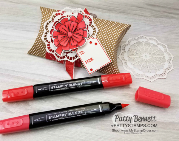 Pillow Boxes from Stampin' UP! perfect for giving gift cards anytime of year! Layered bows from the Bring on the Presents bundle. #149926 at www.MyStampOrder.com. Project by Patty Bennett www.PattyStamps.com Pillow Boxes from Stampin' UP! perfect for giving gift cards anytime of year! Layered bows from the Bring on the Presents bundle. #149926 at www.MyStampOrder.com. Project by Patty Bennett www.PattyStamps.com