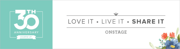 30th anniversary celebration with Stampin' Up! - OnStage event Orlando Florida Nov. 2018