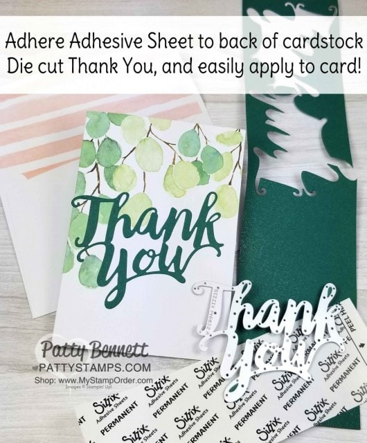 Stampin' Up! Card Kit: Notes of Kindness kit creates 20 cards with envelopes. Online ordering available through Patty Bennett at www.PattyStamps.com