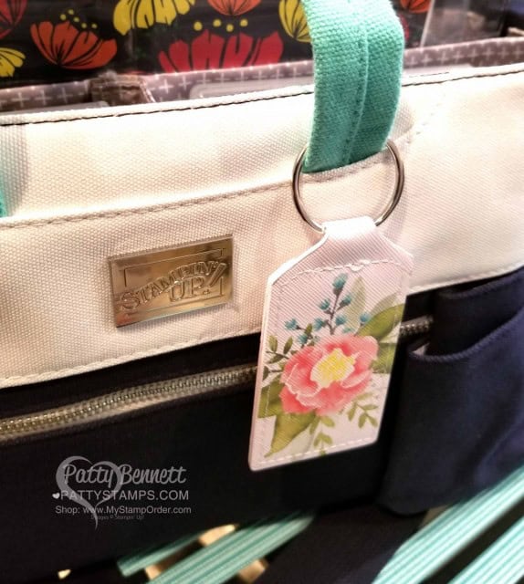 Join the Stampin' Up! family and my nation-wide team, the "Luv 2 Stamp Group" during Sale-a-Bration 2019 and you can select this Craft & Carry tote as part of your starter kit! www.PattyStamps.com