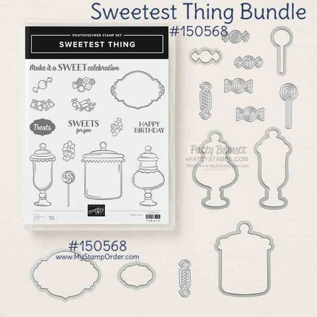 Stampin' UP! Sweetest Thing Bundle. Shop Online with Patty Bennett www.MyStampOrder.com #150568