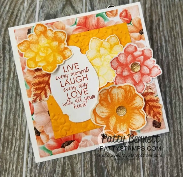 Stampin' Up! Painted Season Sale-a-Bration Second Release bundle gift - 4 seasons card ideas from Patty Bennett www.PattyStamps.com