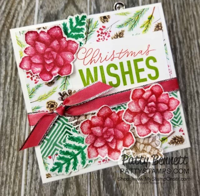 Stampin' Up! Painted Season Sale-a-Bration Second Release bundle gift - 4 seasons card ideas from Patty Bennett www.PattyStamps.com