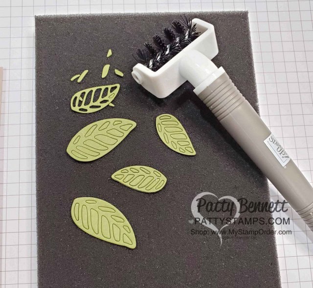 Stampin' UP! Take Your Pick tool with die brush. www.PattyStamps.com
