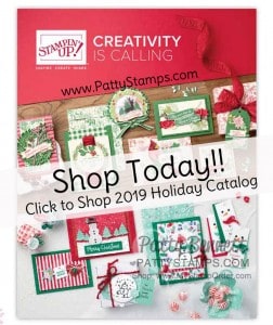 Stampin' UP! 2019 Holiday Catalog - Shop online with Patty Bennett www.MyStampOrder.com