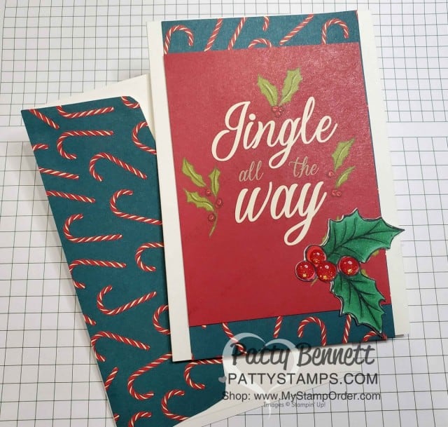 Night Before Christmas Memories & More card pack from Stampin' Up! - easy way to create Christmas Cards or papercrafting home decor DIY projects. www.PattyStamps.com